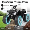 Honeyjoy 24V Kids Ride-On Electric ATV 4-Wheeler Quad Car with Wireless Connection Black/Blue/Pink/Red/Purple - 2 of 4
