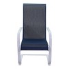 Courtyard Casual Santa Fe Aluminum Spring Chair Sling Bucket Set of 6 - 4 of 4