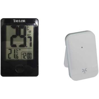TAYLOR Large 13.25 EASY TO READ In/Outdoor Color Dial Thermometer F/C  #6714