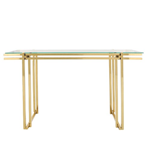Stainless Steel Console Table - Sagebrook Home - image 1 of 3