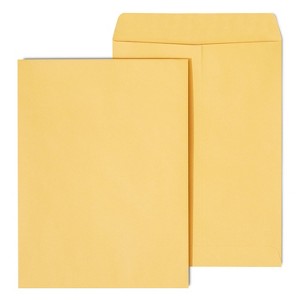 HITOUCH BUSINESS SERVICES Gummed Catalog Envelopes 9"L x 12"H Brown 250/Box 486940/17032 - 1 of 3