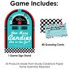 Big Dot of Happiness 50’s Sock Hop - How Many Candies 1950s Rock N Roll Party Game - 1 Stand and 40 Cards - Candy Guessing Game - 3 of 4