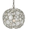 Crystorama Lighting Palla 1 - Light Pendant in  Antique Silver - 2 of 4