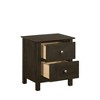 New Classic Furniture,Zodiac 2 Drawer Nightstand-Gray - 4 of 4