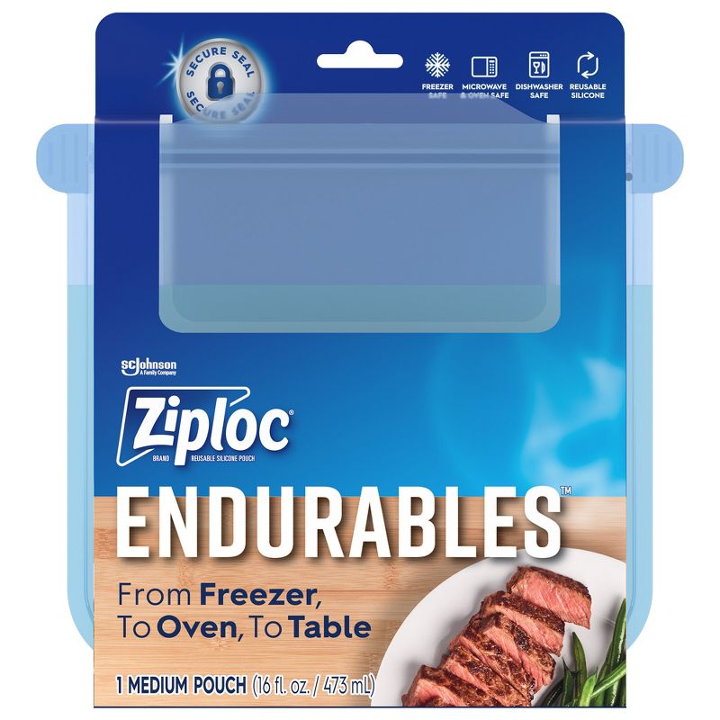 Ziploc Endurables Pouch &#8211; Medium &#8211; 1ct/16 fl oz, 5 of 22