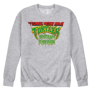 Men's - Teenage Mutant Ninja Turtles - Movie Logo Graphic Fleece Sweatshirt - 1 of 4