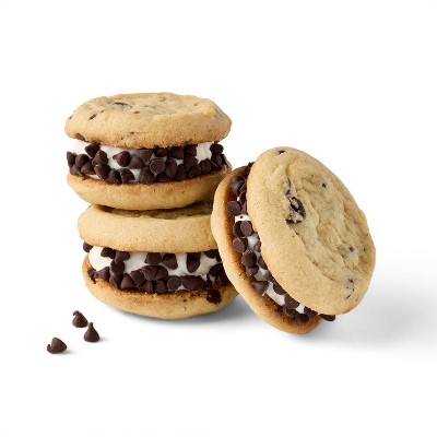 Chocolate Chip Soft Sandwich Cookies - 7.5oz/6ct - Favorite Day™