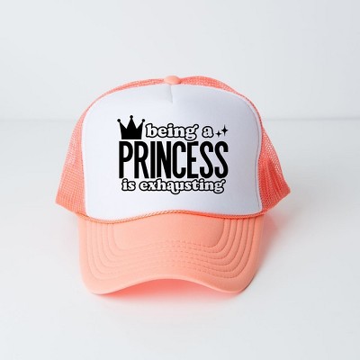 The Juniper Shop Being A Princess Is Exhausting Youth Foam Trucker Hat