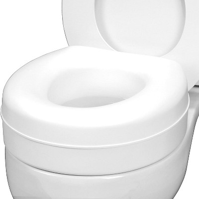 H+S - Raised Seat Toilet 5 In White