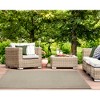 Liora Manne Calais  Indoor/Outdoor Rug  Grey.. - 4 of 4