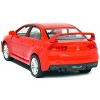 KiNSMART - 2008 Mitsubishi Lancer Evolution X 1:36 Scale 5" Die Cast Metal Model Toy Car (Red) - 2 of 4