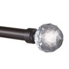 Exclusive Home Crystal Ball Curtain Rod - image 2 of 4