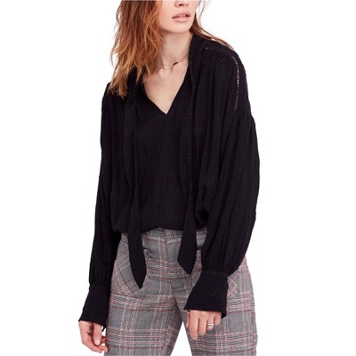 Free People Womens Wishful Moments Peasant Blouse
