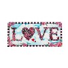Evergreen Indoor Outdoor Doormat Bundle Set of 5 - Frame and 4 Holiday Seasonal Inserts Valentine's Love Easter Tulips 4th of July and St. Patricks - 2 of 4