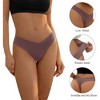 TIME HOLLOW Bean Paste Seamless Thong Underwear Set - 2 of 3