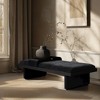 Meridian Furniture,Arlington Chenille Fabric Bench - 2 of 4