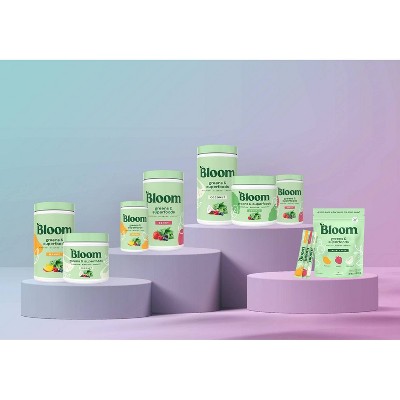 Bloom Nutrition Greens & Superfoods Powder Sticks, Mango and Berry