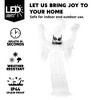 Joyfy 12 FT Halloween Inflatable Outdoor Decoration, Scary Ghost Inflatable with LEDs for Halloween Party Indoor, Outdoor, Yard, Garden, Lawn Decor - 2 of 4