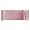 CAVINAS Luxury Velvet Storage Ottoman Bench with Pillow,Multifunctional Storage Rectangular Footstool for Living Room,Bedroom - 4 of 4