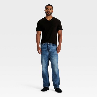 Мужские футболки Goodfellow & Co Men's Every Wear Short Sleeve 100% Cotton V-Neck T-Shirt - Goodfellow & Co™ Black L — фото 3