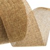 Unique Bargains Burlap Wired Soft Decorative Ribbon Trim for Gift Wrapping - 3 of 4
