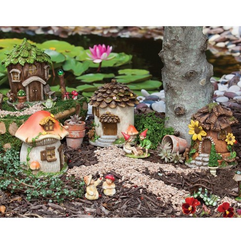 Evergreen Garden New Creative Outdoor-safe Mini Garden Polystone Fairy ...