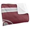 Aquinas College Primary Logo Silky Touch Blanket White 50x60 - 3 of 4