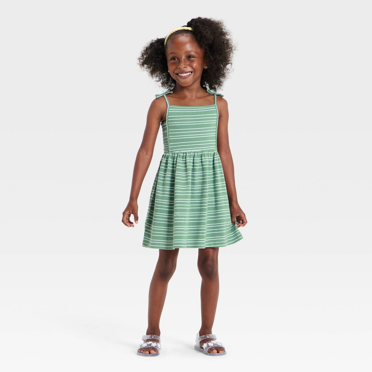 Toddler Girls' Striped Dress - Cat & Jack™ - thumbnail 3