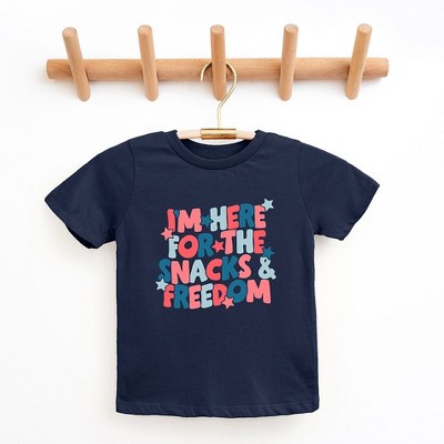 The Juniper Shop I'm Here For The Snacks Youth Short Sleeve Tee
