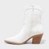 Women's Jacey Western Ankle Boots - Universal Thread™ - 2 of 3