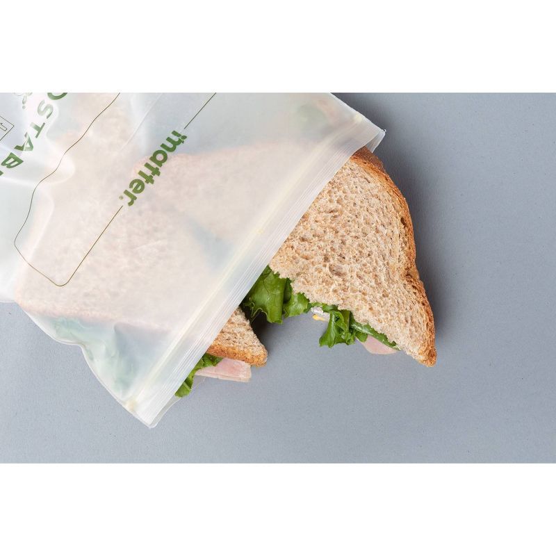 Matter Compostable Sandwich Bags - 50ct, 5 of 6