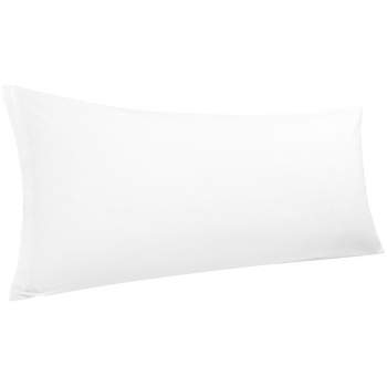 PiccoCasa 90GSM Microfiber Solid Soft Full Replacement Body Pillowcases 1 Pc