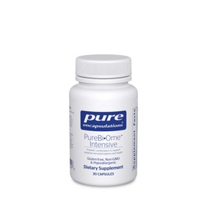 Pure Encapsulations PureBi•Ome Intensive - Hypoallergenic Multi-Strain Probiotic Blend to Support Healthy Intestinal Microflora Balance - 30 Capsules - 1 of 4