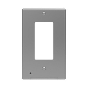 Westek LumiCover Satin Nickel 1 gang Plastic Decorator Nightlight Wall Plate 1 pk - 1 of 1