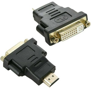 Sanoxy DVI Female To HDMI Male Connector Adapter Converter 1080P PC Desktop TV Laptop - 1 of 2