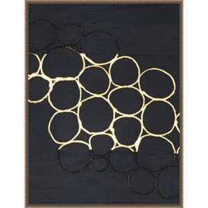 Amanti Art Gold Combo III by Renee W. Stramel Framed Canvas Wall Art - 1 of 4