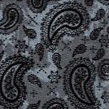 black paisley