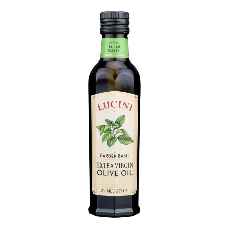 California Olive Ranch Lucini Garden Basil Extra Virgin Olive Oil - Case of 6/8.5 oz, 2 of 8