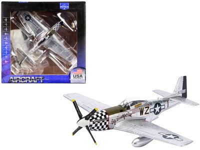 North American P-51D Mustang Fighter Aircraft "Big Beautiful Doll" "Collector Series" 1/72 Diecast Model by Air Force 1