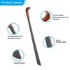 Unique Bargains Stainless Steel Curved Handle Shoe Horn 2 Pcs - 3 of 4