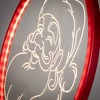 13"H Sullivans Christmas LED Santa Ring, Red, Indoor Christmas Decor - 2 of 4