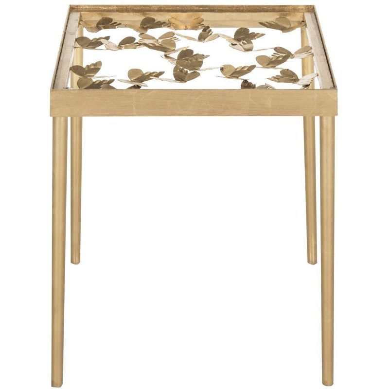 Rosalia Butterfly Side Table - Gold - Safavieh., 1 of 5
