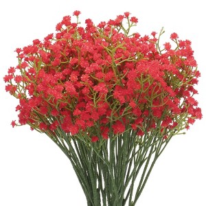 Unique Bargains Baby's Breath 3-Branch Artificial Flowers for Wedding Decoration - 1 of 4