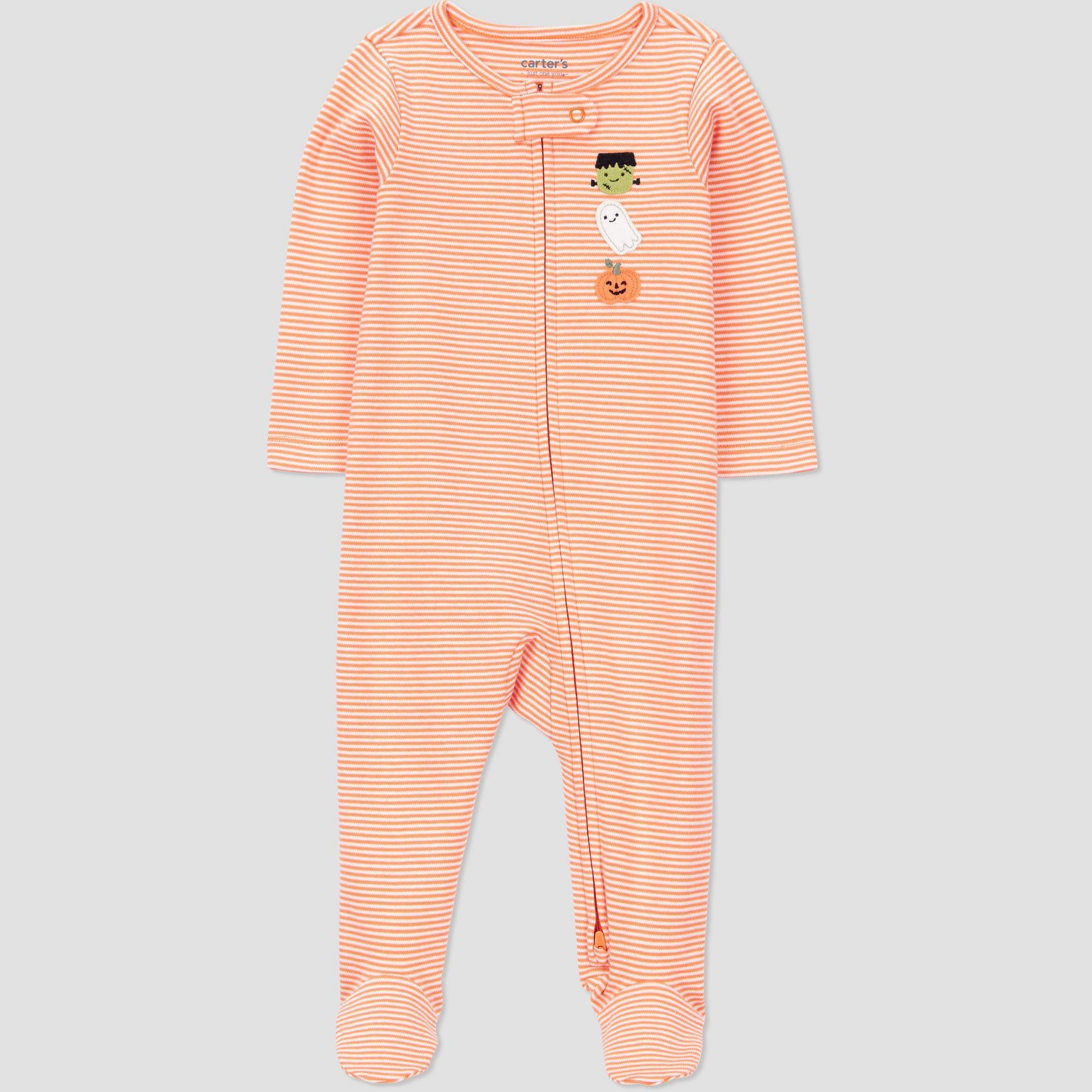 Carter's Just One You® Baby Halloween Sleep N' Play - Orange 3M