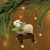 Park Designs Sheep With Wreath Felt Ornament Set of 4 - 2 of 3