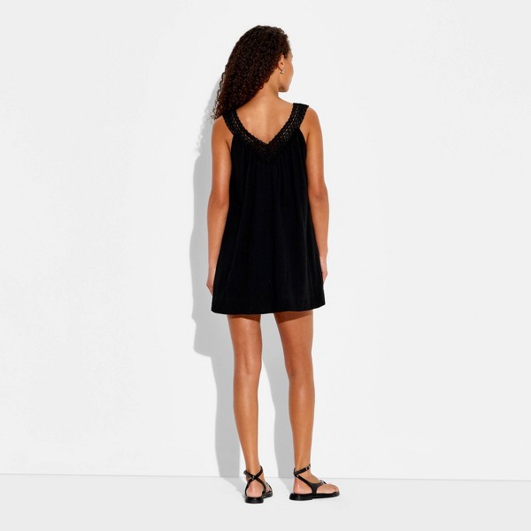 Vestido mini de encaje en línea A para mujer - Wild Fable™ 3