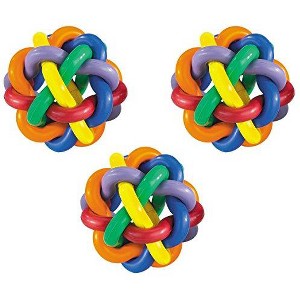 Multipet Medium Nobbly Wobbly Rubber Balls - 1 of 1