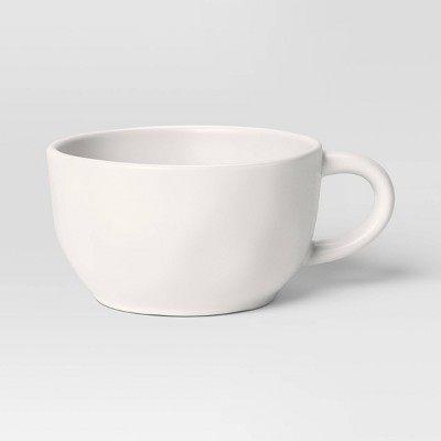 13 fl oz Stoneware Latte Mug with Peek-a-boo Heart - Threshold™