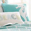 Del Ray Embroidered Seahorse Decorative Pillow - Levtex Home - 2 of 3
