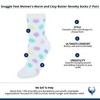 Snuggle Feet Women's Warm and Cozy Butter Novelty Socks  (1 Pair) - 2 of 3